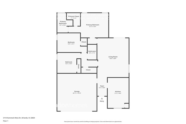 2114 Hammock Moss Dr in Orlando, FL - Foto de edificio - Building Photo