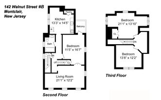 142 Walnut St in Montclair, NJ - Building Photo