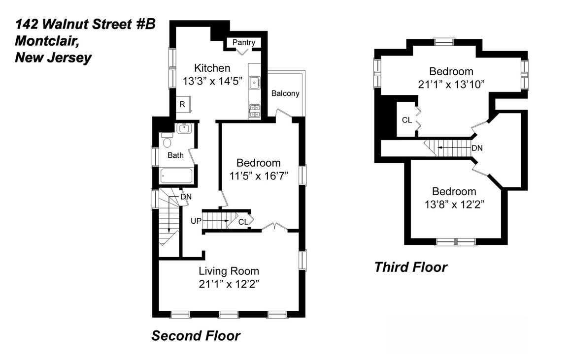 142 Walnut St in Montclair, NJ - Building Photo