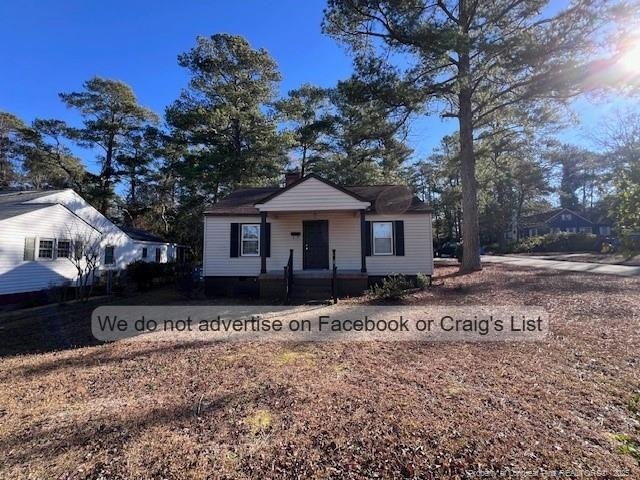 600 Glenville Ave in Fayetteville, NC - Foto de edificio