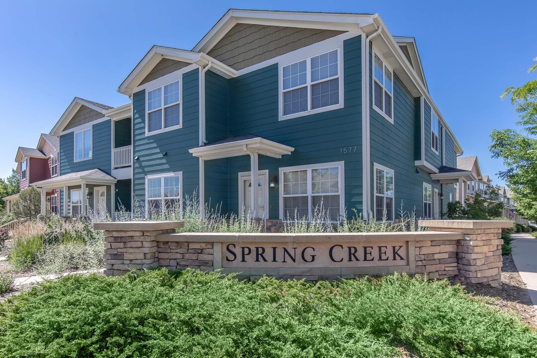 Spring Creek Townhomes in Colorado Springs, CO - Building Photo