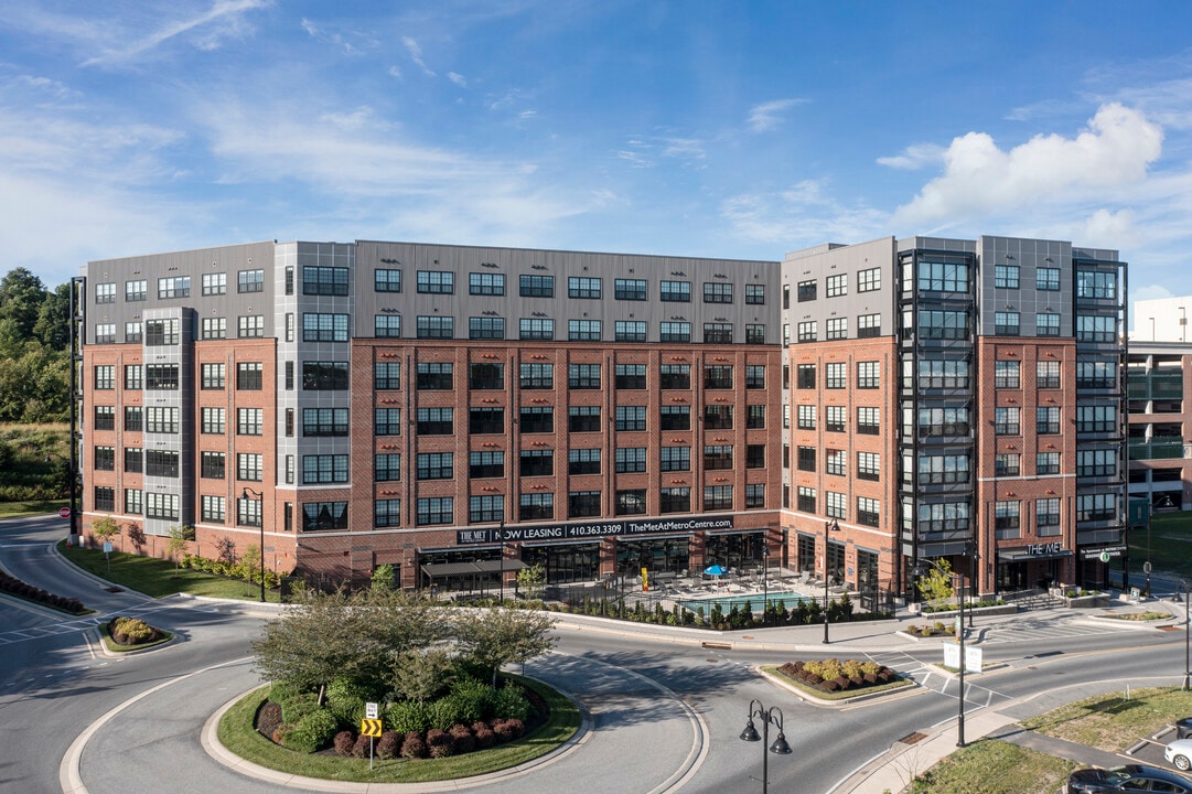 The Met at Metro Centre in Owings Mills, MD - Building Photo