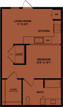 Augustine in Austin, TX - Foto de edificio - Floor Plan