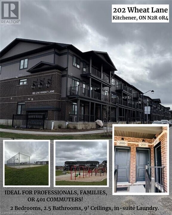 202 Wheat Ln. in Kitchener, ON - Building Photo