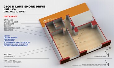3100 N Lake Shore Dr, Unit 1906 in Chicago, IL - Foto de edificio - Building Photo