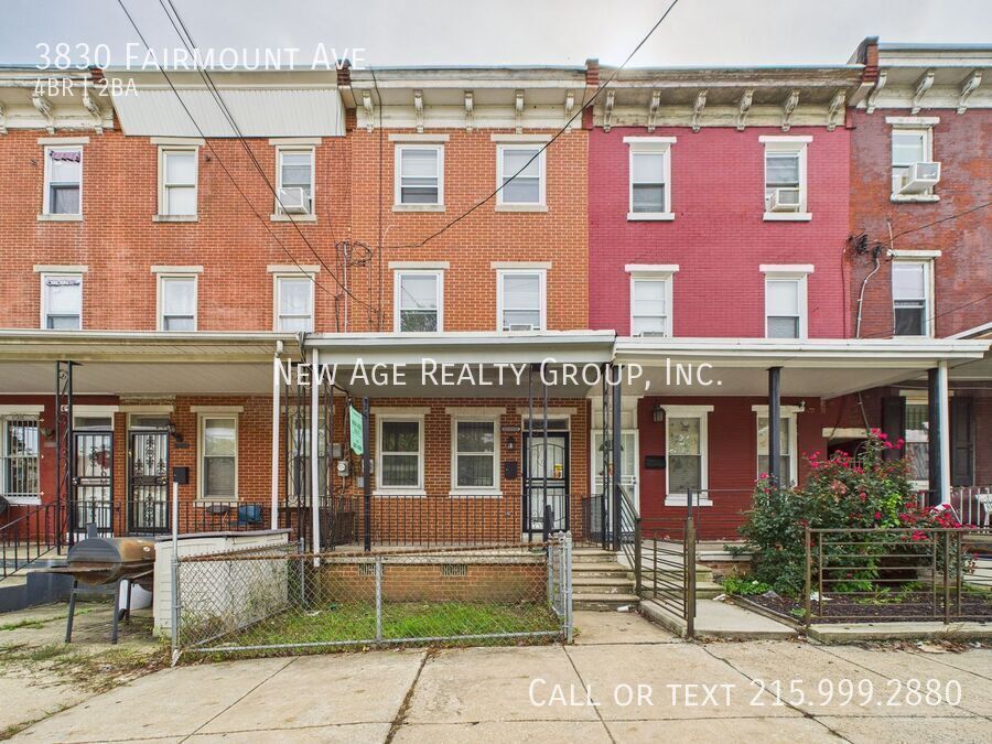 3830 Fairmount Ave in Philadelphia, PA - Foto de edificio