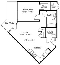 Haverhill on Clark in Ypsilanti, MI - Foto de edificio - Floor Plan