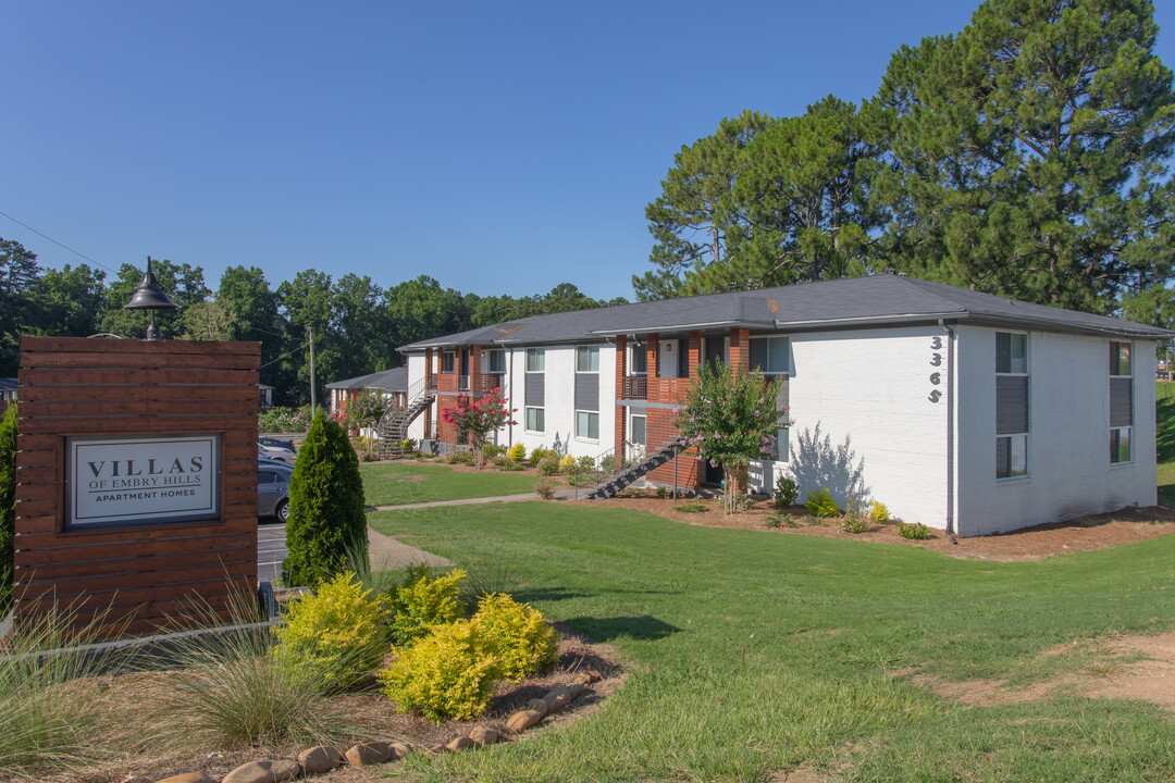 Villas of Embry Hills in Chamblee, GA - Building Photo