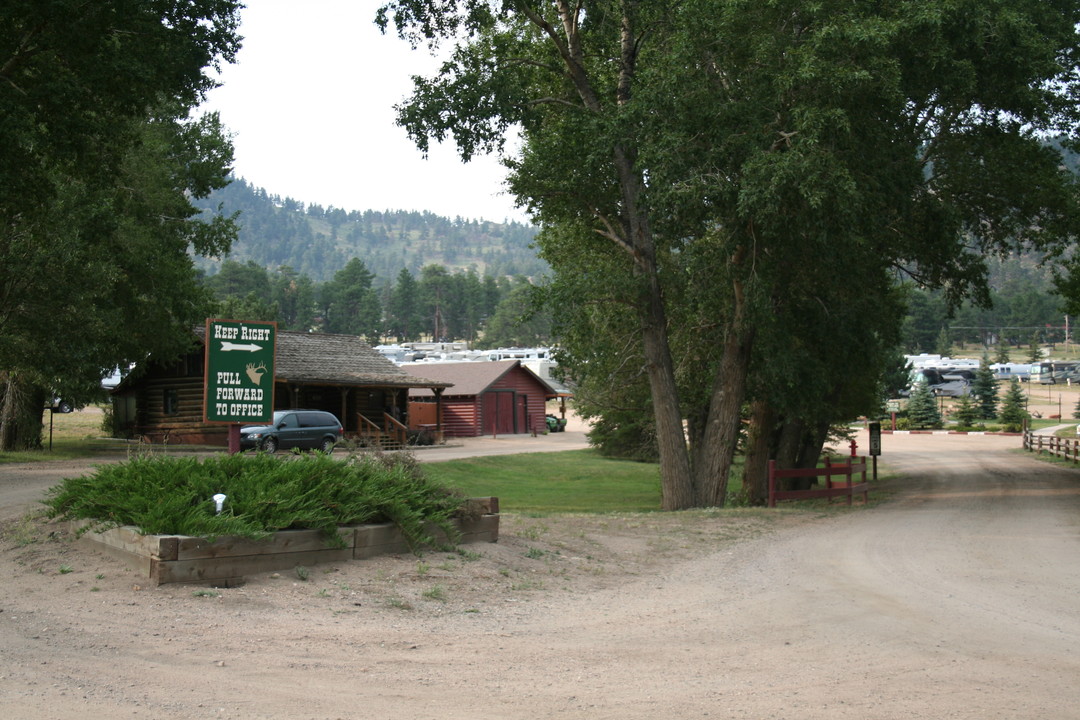 Elk Meadows RV Resort in Estes Park, CO - Building Photo