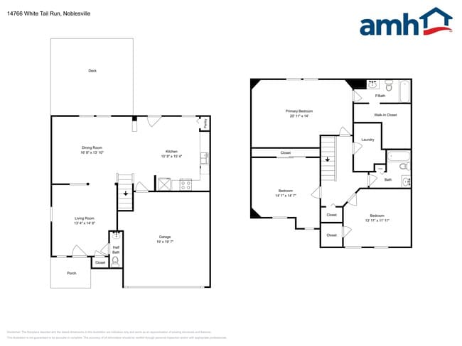 14766 White Tail Run in Noblesville, IN - Foto de edificio - Building Photo