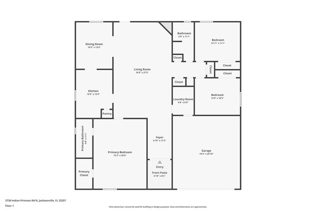 3738 Indian Princess Rd N in Jacksonville, FL - Building Photo - Building Photo