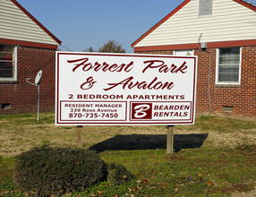 Forrest Park and Avalon Apartments in West Memphis, AR - Building Photo - Building Photo