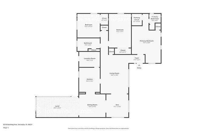 6218 Nutmeg Ave in Sarasota, FL - Foto de edificio - Building Photo