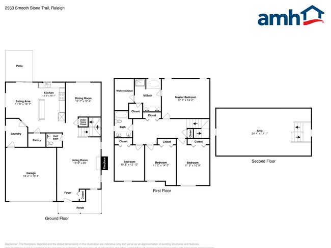 2933 Smooth Stone Trail in Raleigh, NC - Building Photo - Building Photo