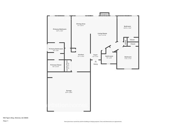 950 Tigers Way in Monroe, GA - Building Photo - Building Photo