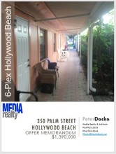 350 Palm St in Hollywood, FL - Foto de edificio - Building Photo