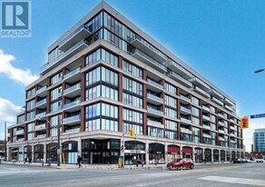 1 Belsize Dr in Toronto, ON - Building Photo