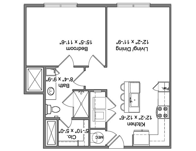 The Flats at Delta Landing in Nesbit, MS - Foto de edificio - Floor Plan