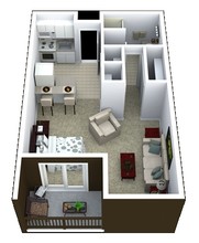 Wimbledon Gardens in Portland, OR - Building Photo - Floor Plan