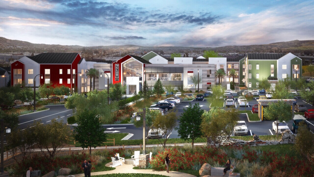 Norco Valley in Norco, CA - Foto de edificio
