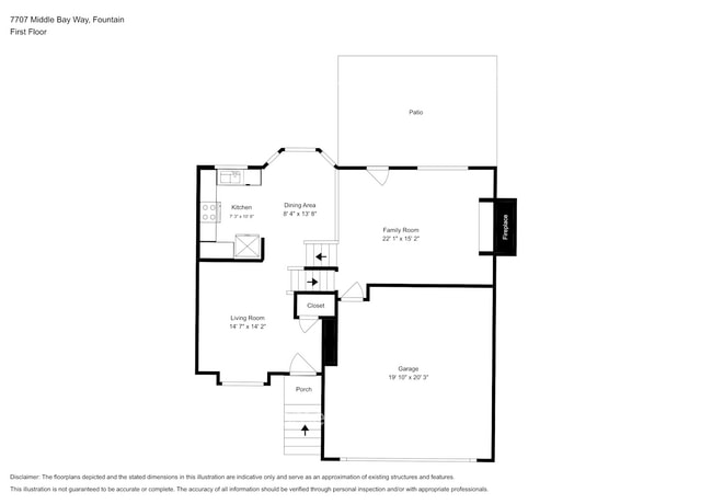 7707 Middle Bay Way in Fountain, CO - Foto de edificio - Building Photo
