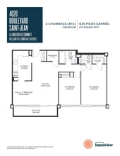 La Maison du Sommet in Dollard-des-Ormeaux, QC - Building Photo - Floor Plan