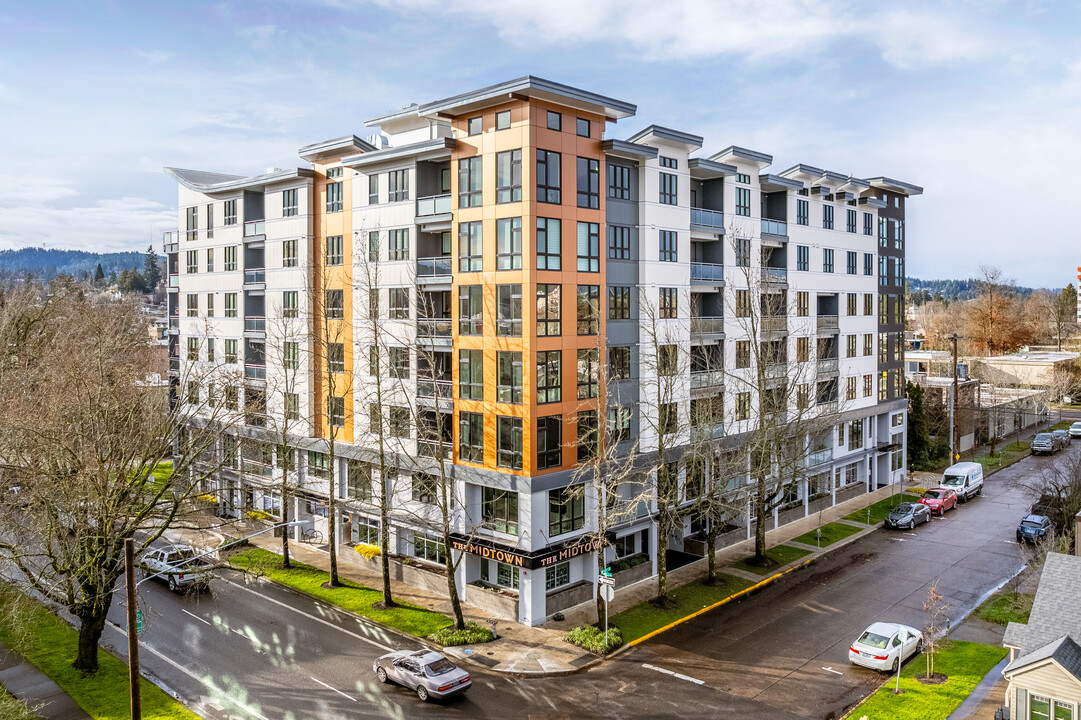 The Midtown in Eugene, OR - Foto de edificio