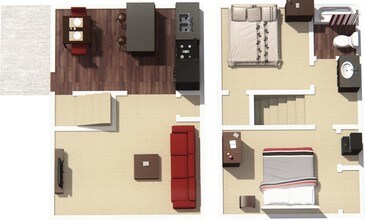 Muirwood Village in Reynoldsburg, OH - Foto de edificio - Floor Plan
