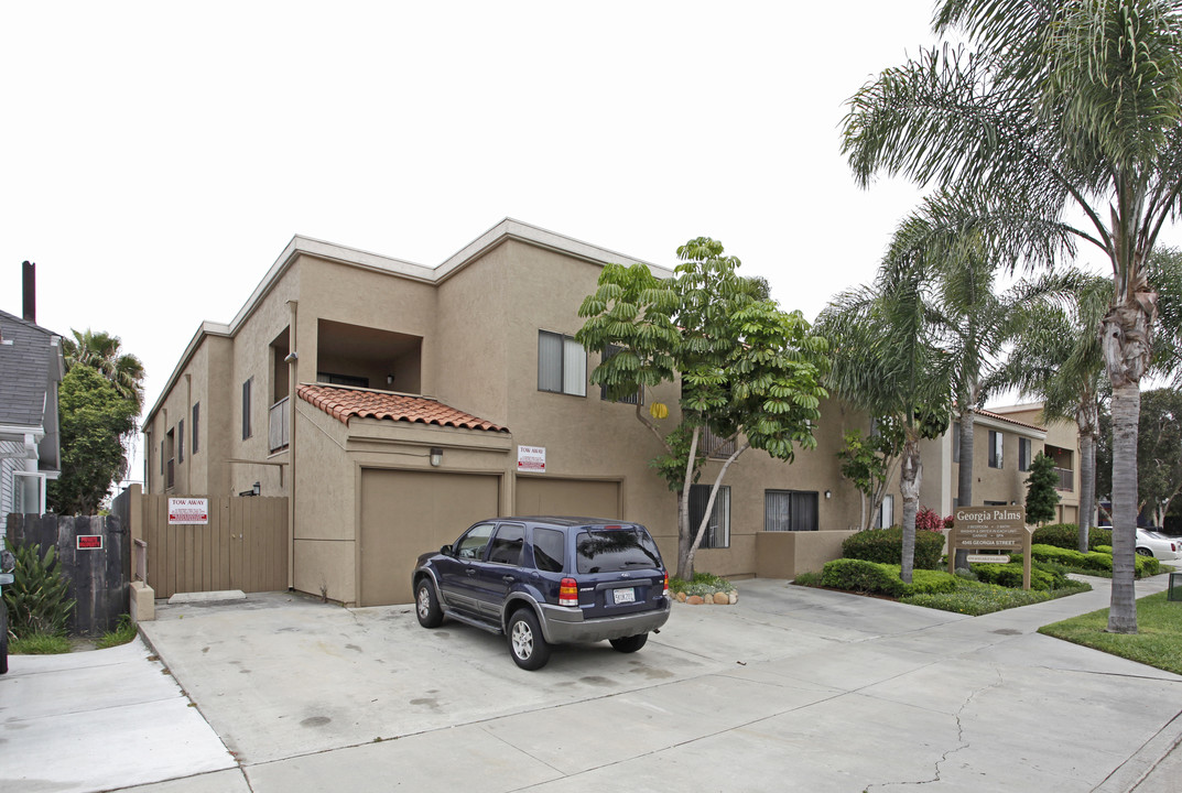 Georgia Palms Apartment Homes in San Diego, CA - Building Photo