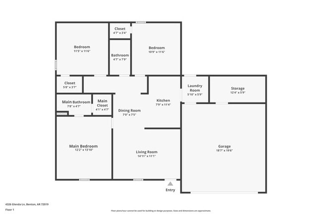 4326 Glenda Ln in Benton, AR - Building Photo - Building Photo