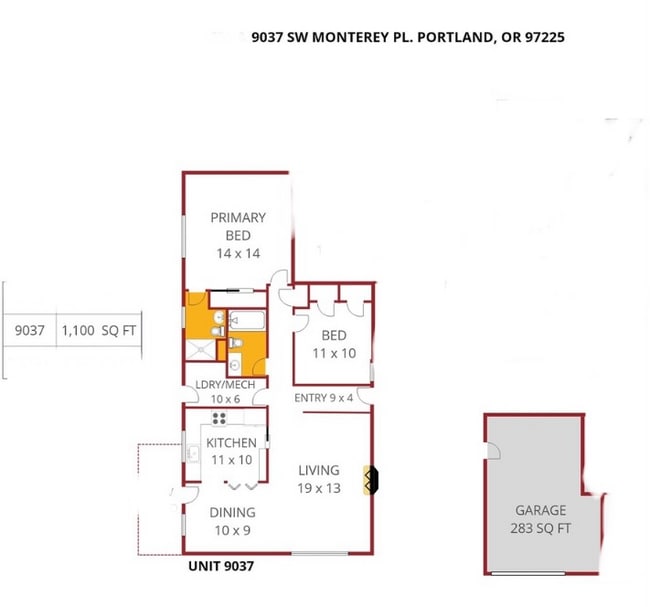 9037 SW Monterey Pl in Portland, OR - Building Photo - Building Photo