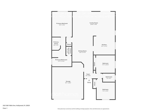 2431 NW 186th Ave in Pembroke Pines, FL - Building Photo - Building Photo