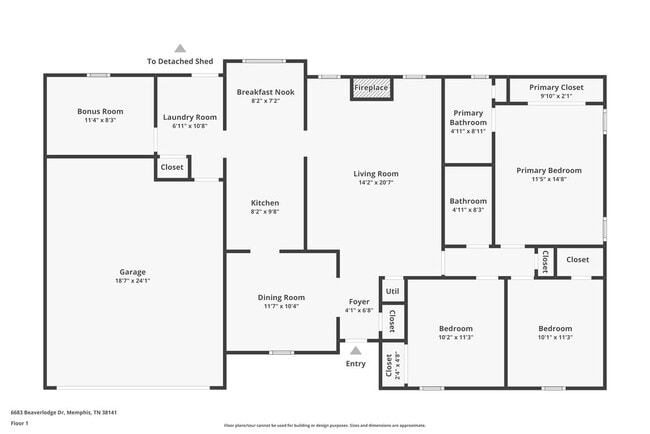 6683 Beaverlodge Dr in Memphis, TN - Building Photo - Building Photo