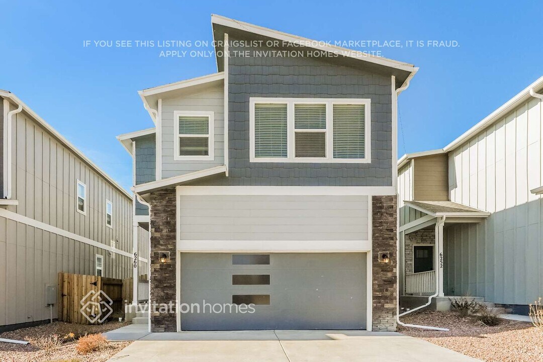6260 Big Bird Dr, Unit 2 in Colorado Springs, CO - Foto de edificio