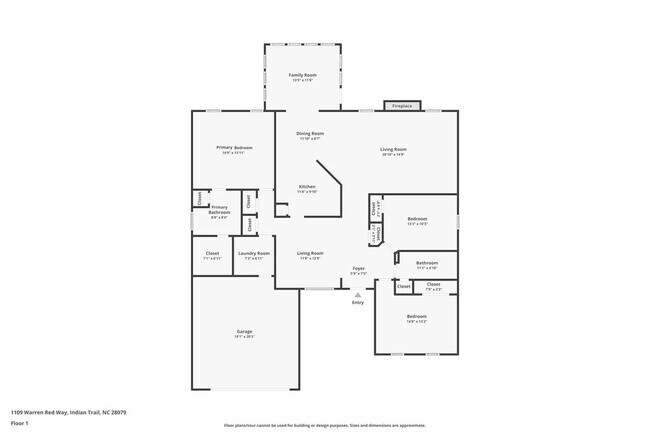 1109 Warren Red Way in Indian Trail, NC - Building Photo - Building Photo
