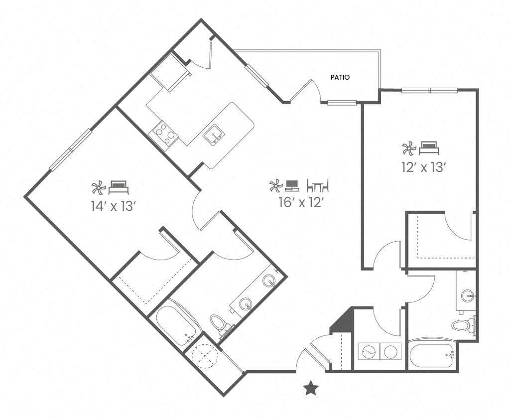The Wren Mercer Crossing Apartments in Farmers Branch, TX