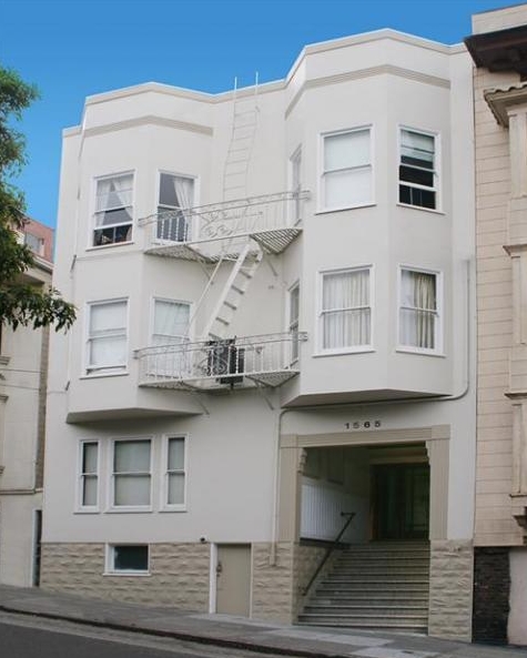 1565 Washington St in San Francisco, CA - Building Photo