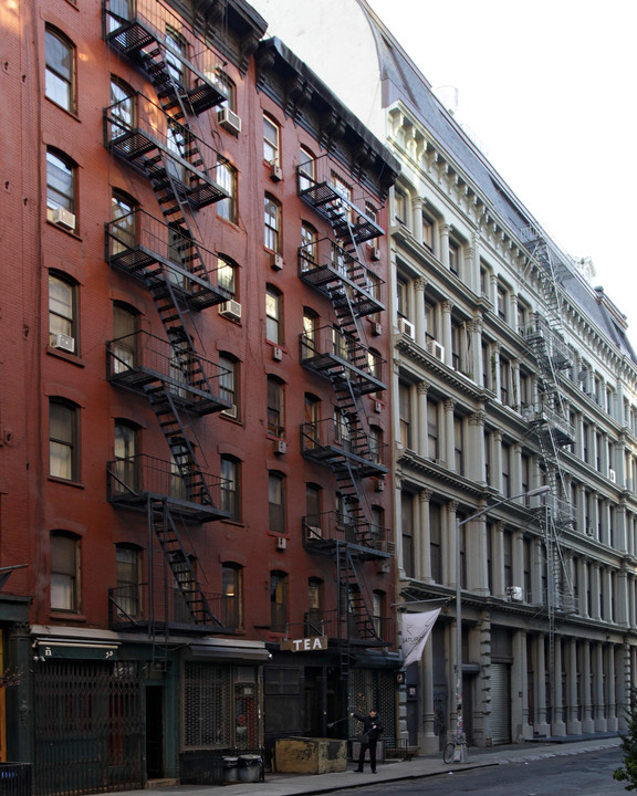 31 Crosby St in New York, NY - Foto de edificio