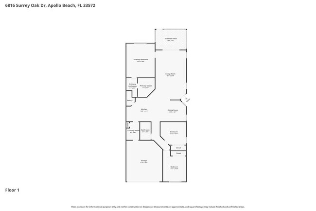 6816 Surrey Oak Dr in Apollo Beach, FL - Building Photo - Building Photo