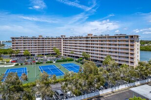 Bayshore Yacht and Tennis Club in Indian Shores, FL - Building Photo