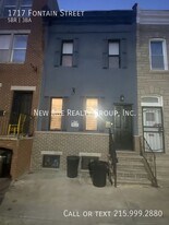 1717 Fontain St in Philadelphia, PA - Building Photo