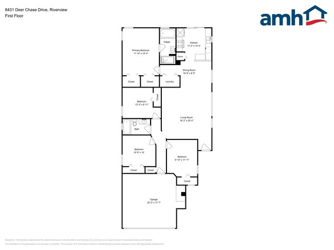 8431 Deer Chase Dr in Riverview, FL - Foto de edificio - Building Photo