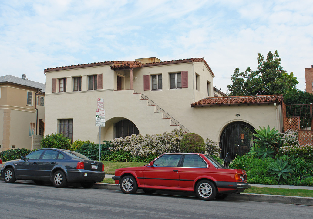 644 S Ridgeley Dr in Los Angeles, CA - Foto de edificio