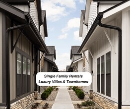 Slate at Fishers District Luxury Villas & Townhomes in Fishers, IN - Foto de edificio - Building Photo