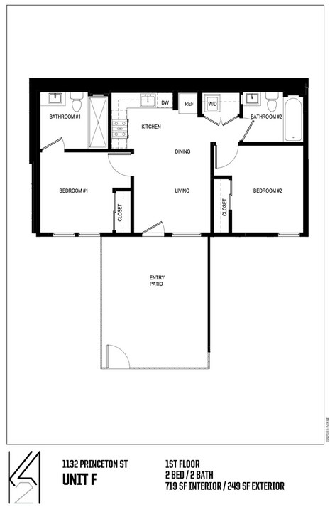 1132-1142 Princeton Street in Santa Monica, CA - Building Photo