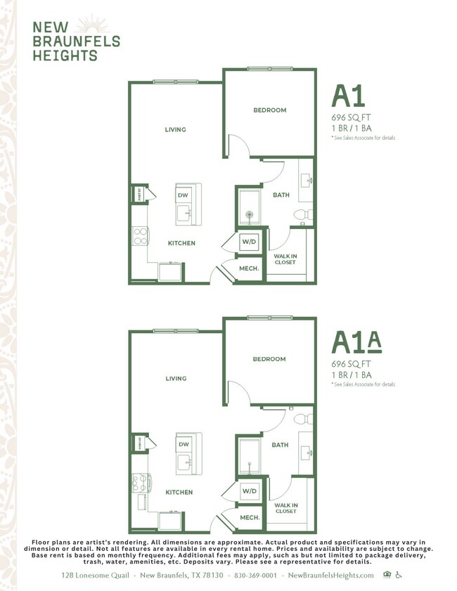 New Braunfels Heights in New Braunfels, TX - Building Photo - Floor Plan