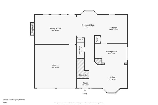 519 Holly Crest Dr in Spring, TX - Foto de edificio - Building Photo