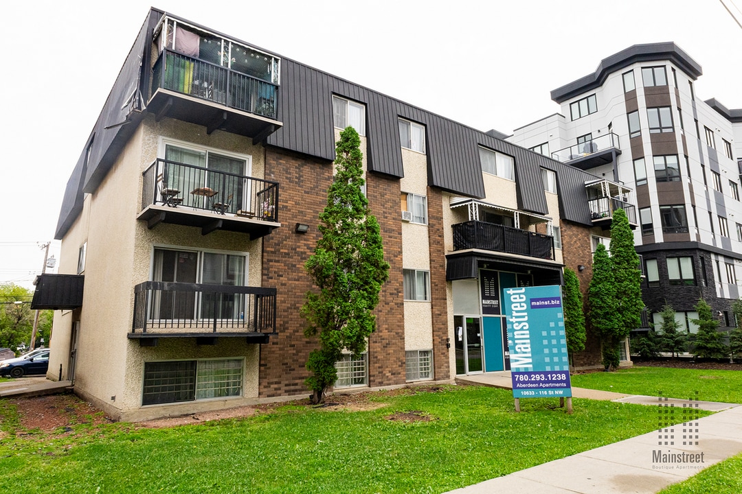 Aberdeen Apartments in Edmonton, AB - Building Photo