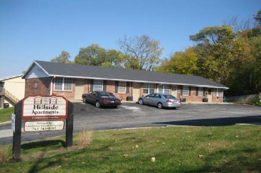 Hillside Apartments in Lafayette, IN - Foto de edificio