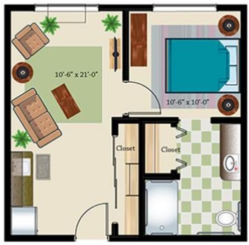 Bonaventure of East Wenatchee in East Wenatchee, WA - Building Photo - Floor Plan